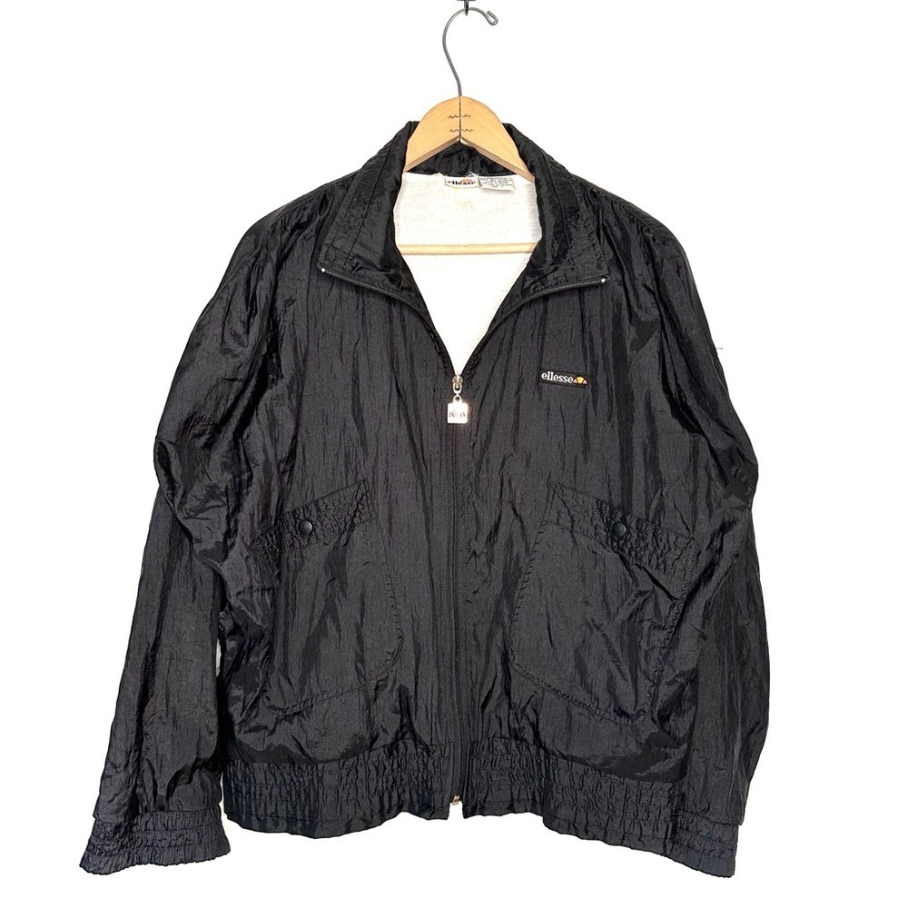 Ellesse | Vintage Black Track Jacket